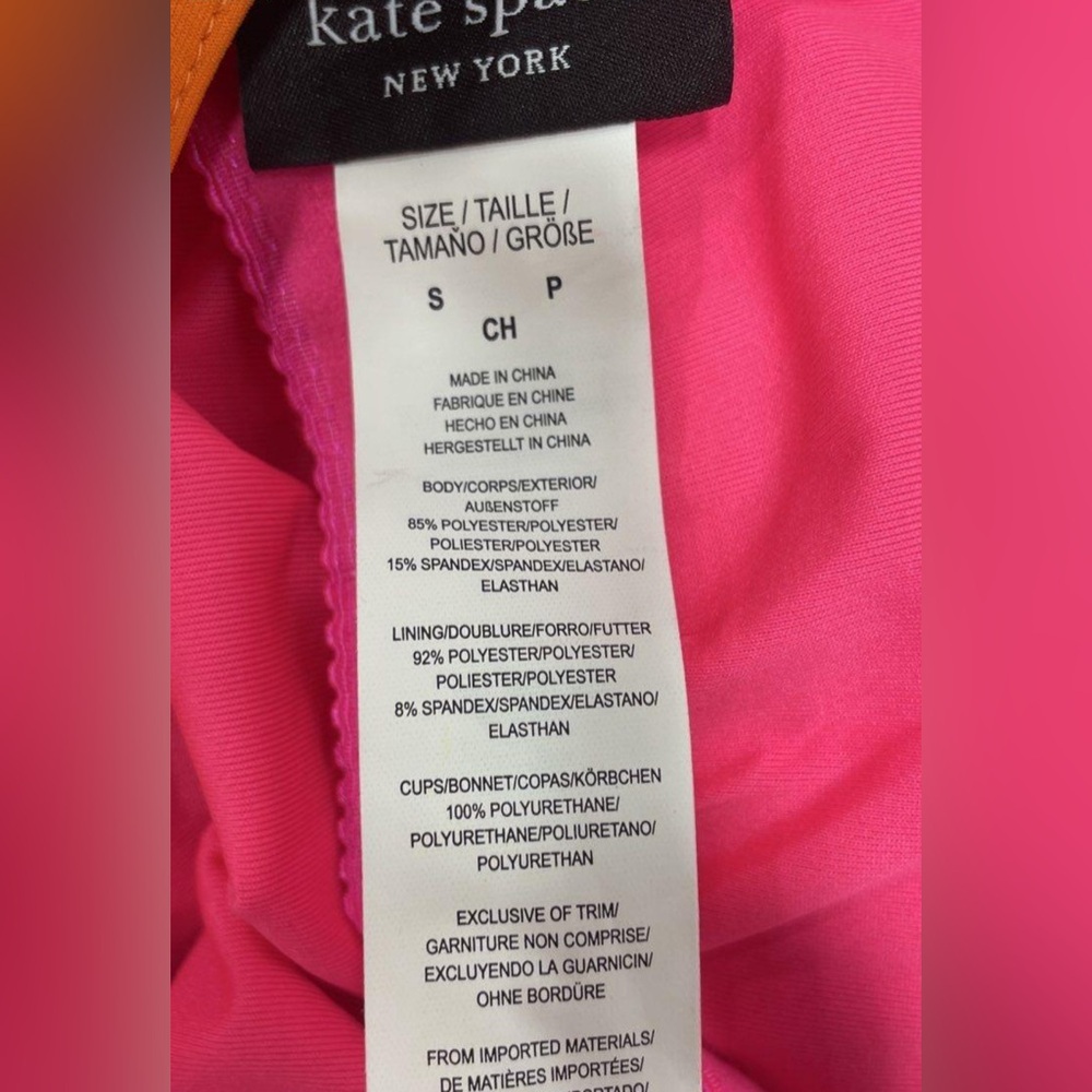 kate spade Pink and Orange Women’s One Piece - Picture 3 of 4